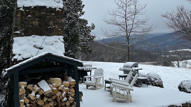 Charlottesville in Winter